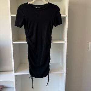 Medium Zara ribbed black dress